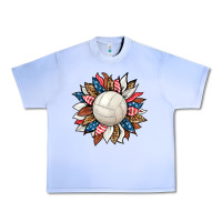 Grape Ice volleyball sunflower Urban Heavy Tee - HRA Design Shop