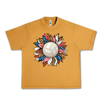 Peanut Butter volleyball sunflower Urban Heavy Tee - HRA Design Shop