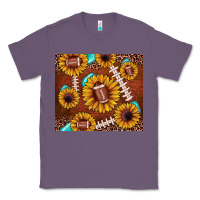 Lavender football leopard sunflower Classic Tee - JahusDesignShop