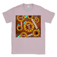 Lilac football leopard sunflower Classic Tee - JahusDesignShop