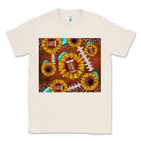 Natural football leopard sunflower Classic Tee - JahusDesignShop