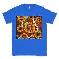 True Royal football leopard sunflower Classic Tee - JahusDesignShop