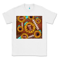 White football leopard sunflower Classic Tee - JahusDesignShop