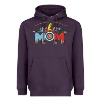 Plum archery mom Heavyweight Hoodie - MaliasSmallBusiness