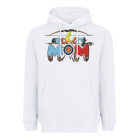 White archery mom Heavyweight Hoodie - MaliasSmallBusiness