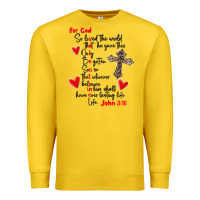 Lemon for god so loved the world Premium Sweatshirt - MaliasSmallBusiness