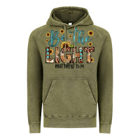 Vintage Olive be the light matthew 5 14 Vintage Hoodie - JahusDesignShop