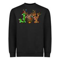 Black christmas joy Heavyweight Sweatshirt - RanaPortraitStore