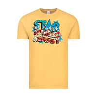 Vintage Mustard Star spangled and sassy 4th of july Vintage Tee - CowGirlArtShop