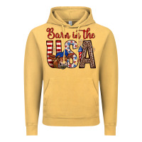 Vintage Mustard barn in the usa Vintage Hoodie - Zillion Design Studio