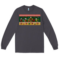 Smoke christmas with cross license plate Long Sleeve Tee - BundleAndBundleShop