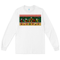 White christmas with cross license plate Long Sleeve Tee - BundleAndBundleShop