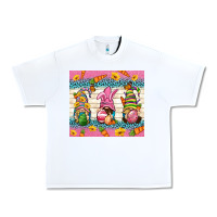 White Easter Gnomies Tumbler Easter Day Urban Heavy Tee - Neo Western