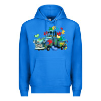 True Royal autism truck Premium Hoodie - LillyAllenDesigns