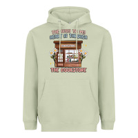 Matcha the way to my heart is through the bookstore Heavyweight Hoodie - MaliasSmallBusiness