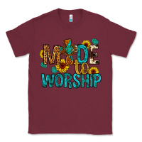 Burgundy made to worship Classic Tee - Artiststas