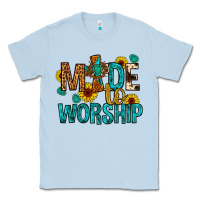 Dusty Blue made to worship Classic Tee - Artiststas