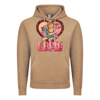 Vintage Coffee cupid heart Vintage Hoodie - RanaPortraitStore