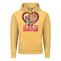 Vintage Mustard cupid heart Vintage Hoodie - RanaPortraitStore