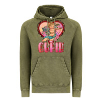 Vintage Olive cupid heart Vintage Hoodie - RanaPortraitStore