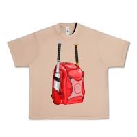 Burro red bat backpack fa element Urban Heavy Tee - FaDigitalArtStudio