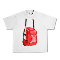Lunar Rock red bat backpack fa element Urban Heavy Tee - FaDigitalArtStudio
