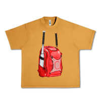 Peanut Butter red bat backpack fa element Urban Heavy Tee - FaDigitalArtStudio