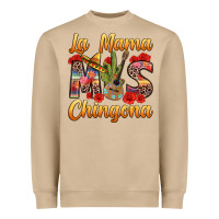 Mushroom La Mama mas Chingona Heavyweight Sweatshirt - texasbilliewilder