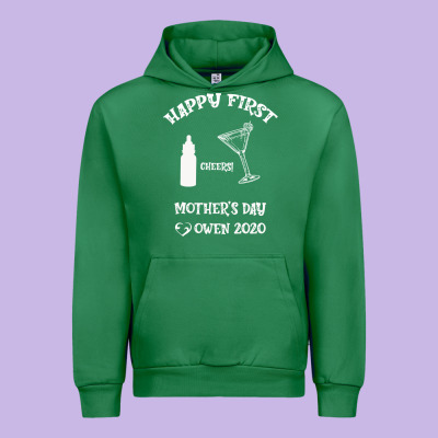 Happy Fırst Cheers Mother's Day Owen 2020 Urban Hoodie Designed By Bettercallsaul