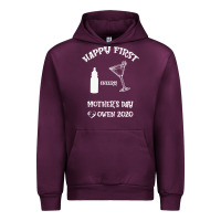 Mauve Wine Happy Fırst Cheers Mother's Day Owen 2020 Urban Hoodie - Bettercallsaul