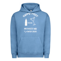 Pigment Pebble Blue Happy Fırst Cheers Mother's Day Owen 2020 Urban Hoodie - Bettercallsaul