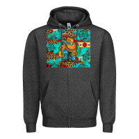 Charcoal Heather cowboy boots with turquoise and aztec Zipper Hoodie - Artiststas