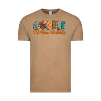 Vintage Coffee gobble till you wobble Vintage Tee - BarkalooDesign