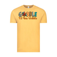 Vintage Mustard gobble till you wobble Vintage Tee - BarkalooDesign