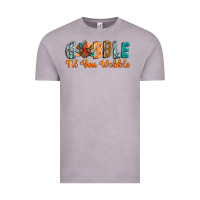 Vintage Zinc gobble till you wobble Vintage Tee - BarkalooDesign