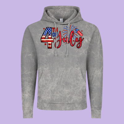 4th Of July Zillion Vintage Hoodie Designed By Zillion Design Studio