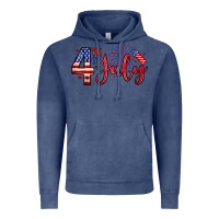 Vintage Denim 4th of july zillion Vintage Hoodie - Zillion Design Studio