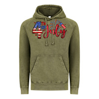 Vintage Olive 4th of july zillion Vintage Hoodie - Zillion Design Studio
