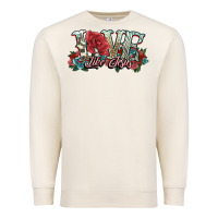 Sandshell love like jesus roses Premium Sweatshirt - NancyCooperArtShop