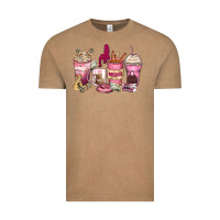 Vintage Coffee Girl boss coffee cups Vintage Tee - Zillion Design Studio