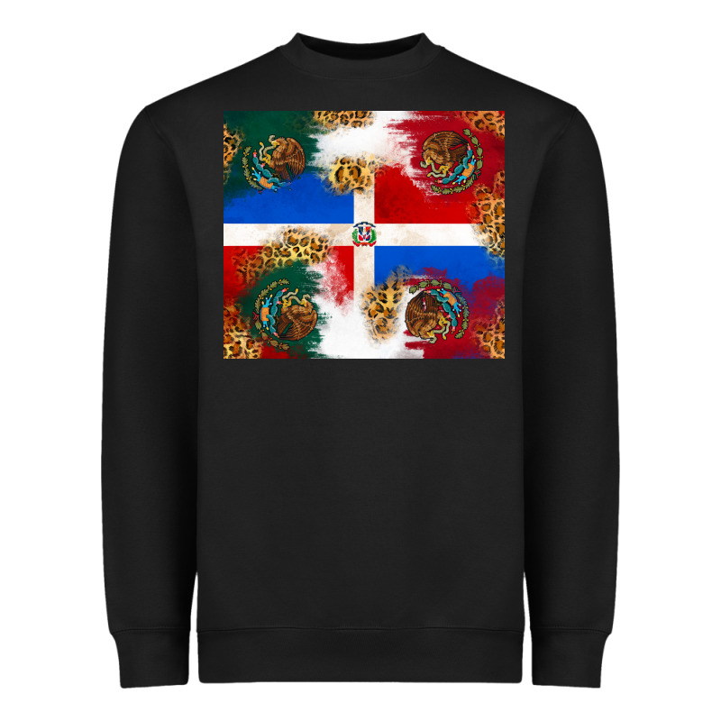 Mexican And Dominican Republic Heavyweight Sweatshirt by texasbilliewilder | Teevron