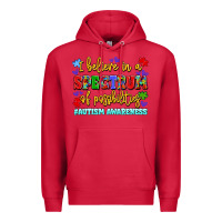Cardinal i believe in a spectrum of possibilities Premium Hoodie - LillyAllenDesigns