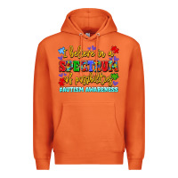Carrot i believe in a spectrum of possibilities Premium Hoodie - LillyAllenDesigns