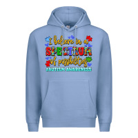 Colony Blue i believe in a spectrum of possibilities Premium Hoodie - LillyAllenDesigns