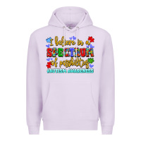 Lilac i believe in a spectrum of possibilities Premium Hoodie - LillyAllenDesigns