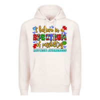 Pale Pink i believe in a spectrum of possibilities Premium Hoodie - LillyAllenDesigns