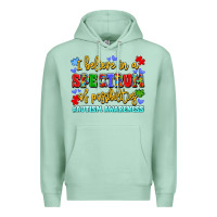Seafoam i believe in a spectrum of possibilities Premium Hoodie - LillyAllenDesigns