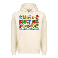 Tofu i believe in a spectrum of possibilities Premium Hoodie - LillyAllenDesigns