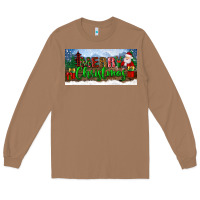 Toasted Coconut merry christmas with santa claus license plate Long Sleeve Tee - BundleAndBundleShop