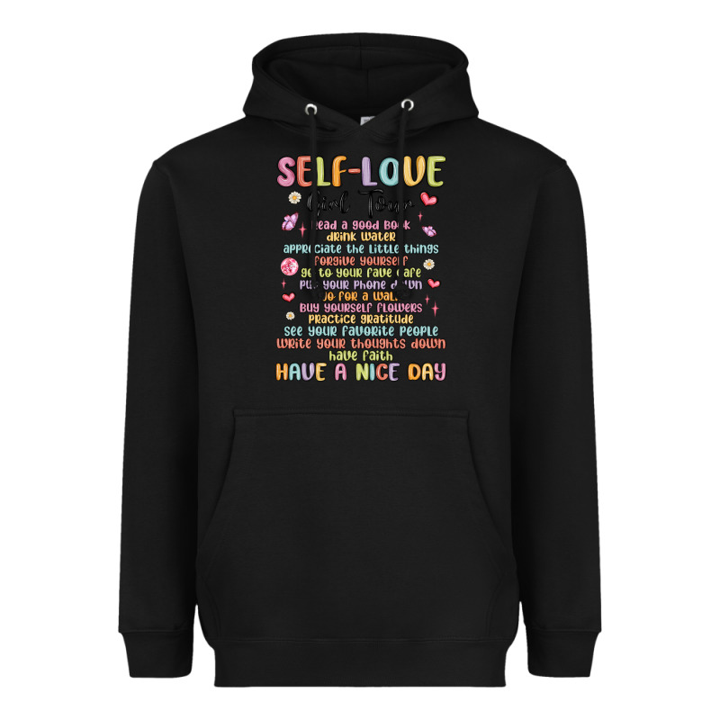 Self Love Girl Tour Malias Heavyweight Hoodie by MaliasSmallBusiness | Teevron
